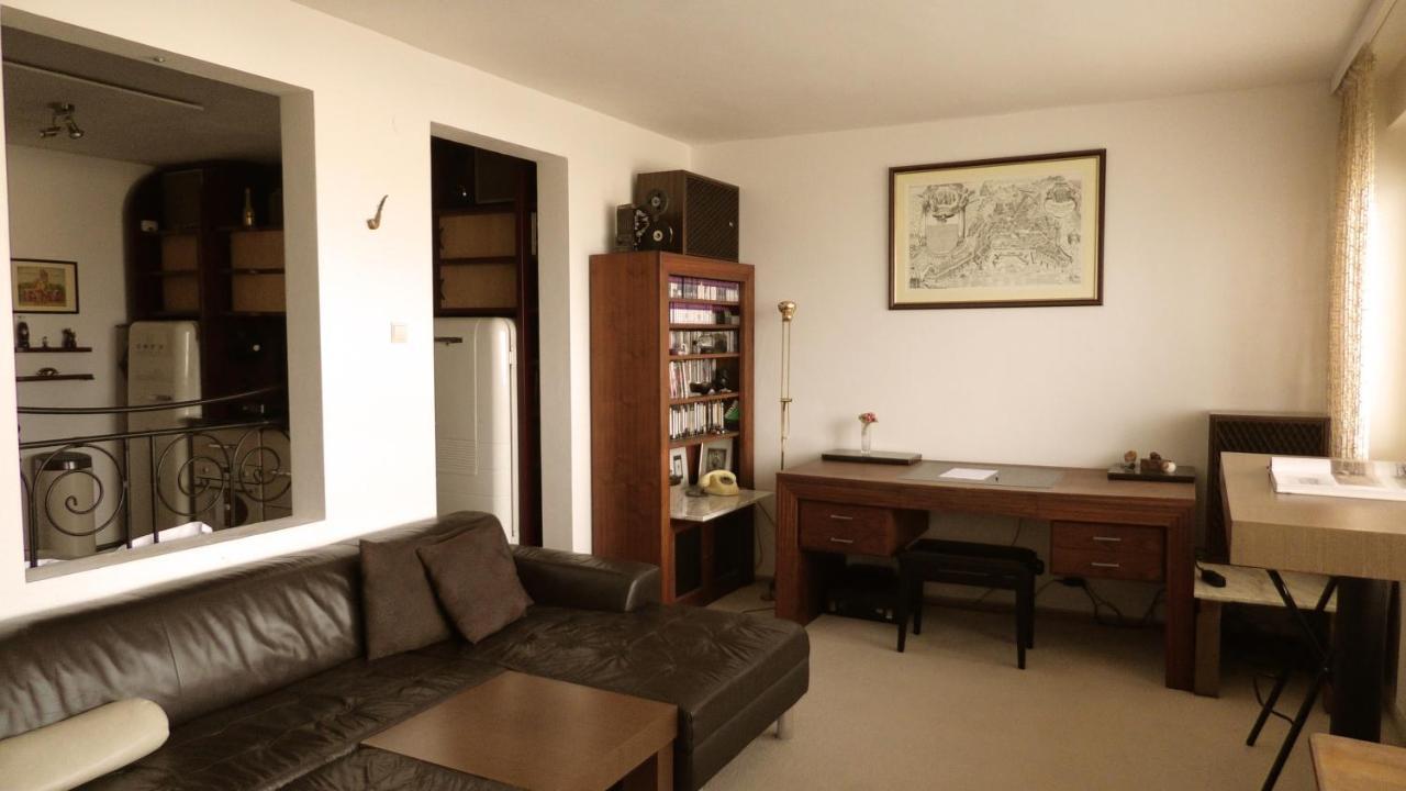 Studio With A View Of The Center Of Bratislava Exterior foto