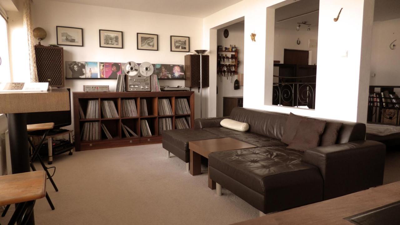 Studio With A View Of The Center Of Bratislava Exterior foto
